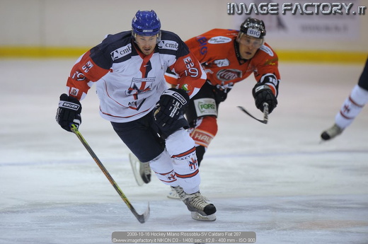 2008-10-16 Hockey Milano Rossoblu-SV Caldaro Fiat 287